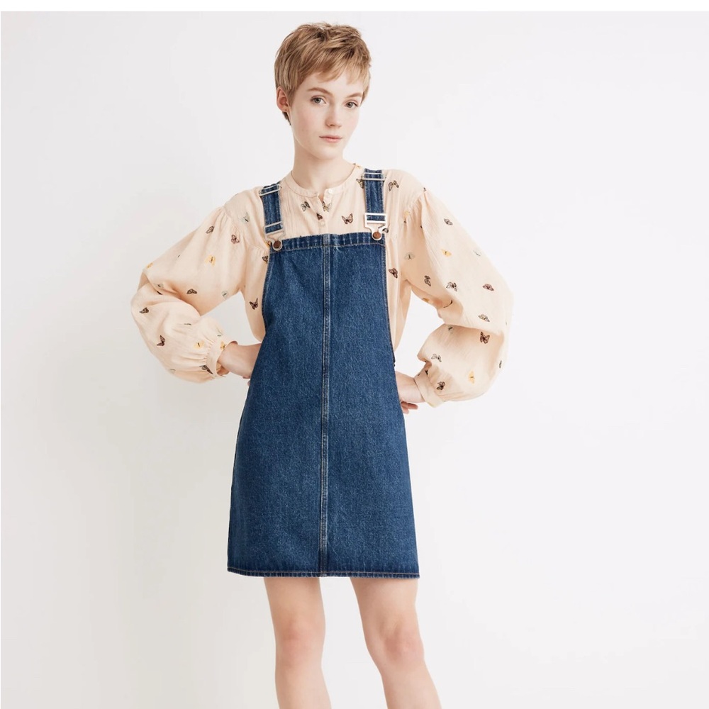 Madewell Denim Mini Dress - Picture 7 of 7